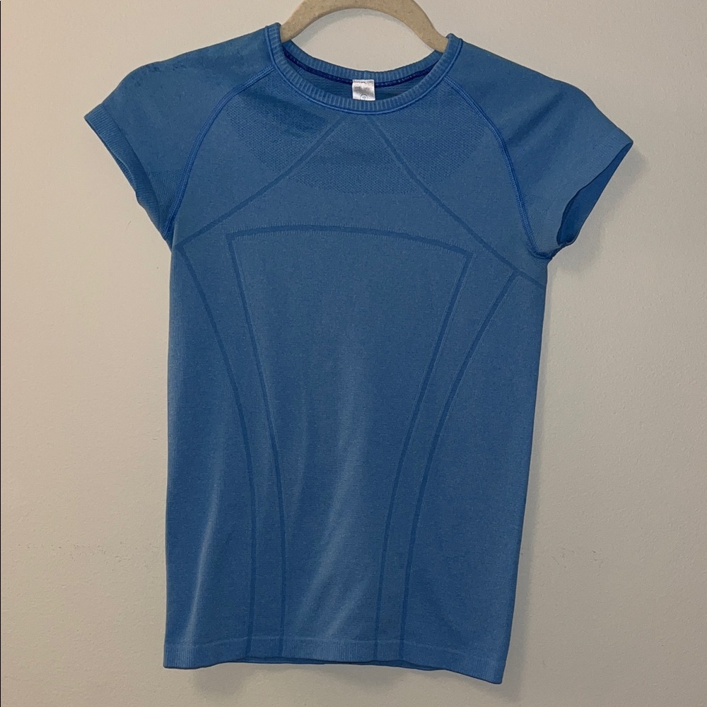 Ivivva Heathered Blue Athletic Top